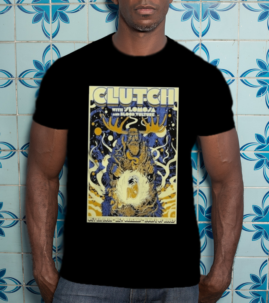 Clutch New Orleans LA House Of Blues October 22 2026 T-Shirt
