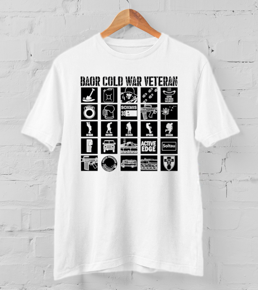 Baor Cold War Veteran Active Edge Soltau Military T-Shirt