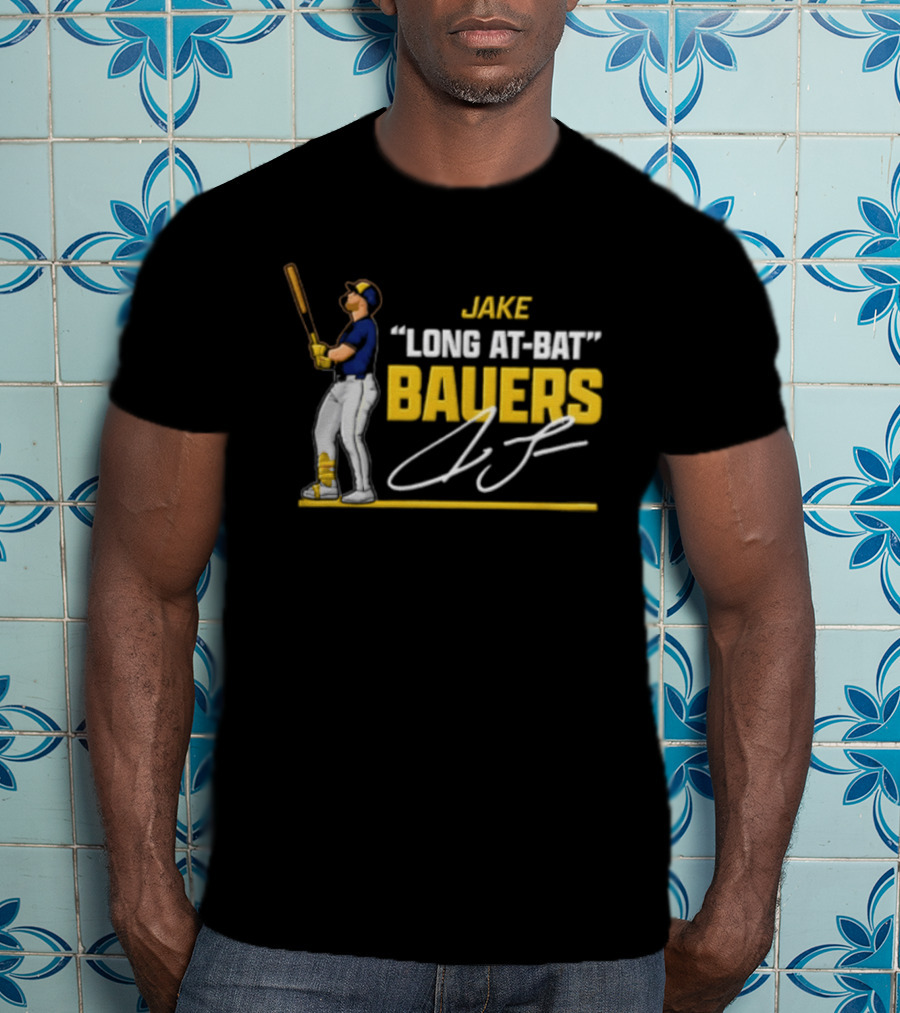 Jake Bauers Long At Bat Milwaukee Baseball Foul Territory MLB Players T-Shirt