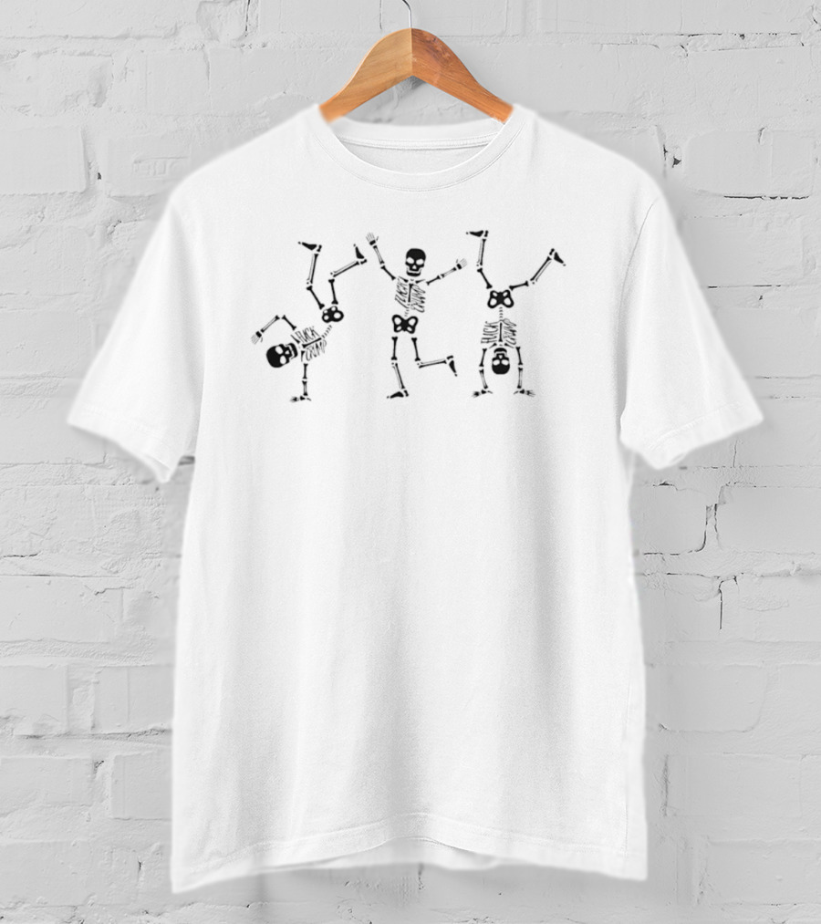 Fuck Crump Dancing Skeletons Skeleton Political T-Shirt