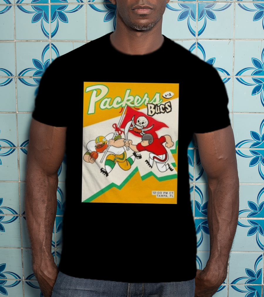 Packers Vs Bucs Game Day Tampa Bay Buccaneers T-Shirt
