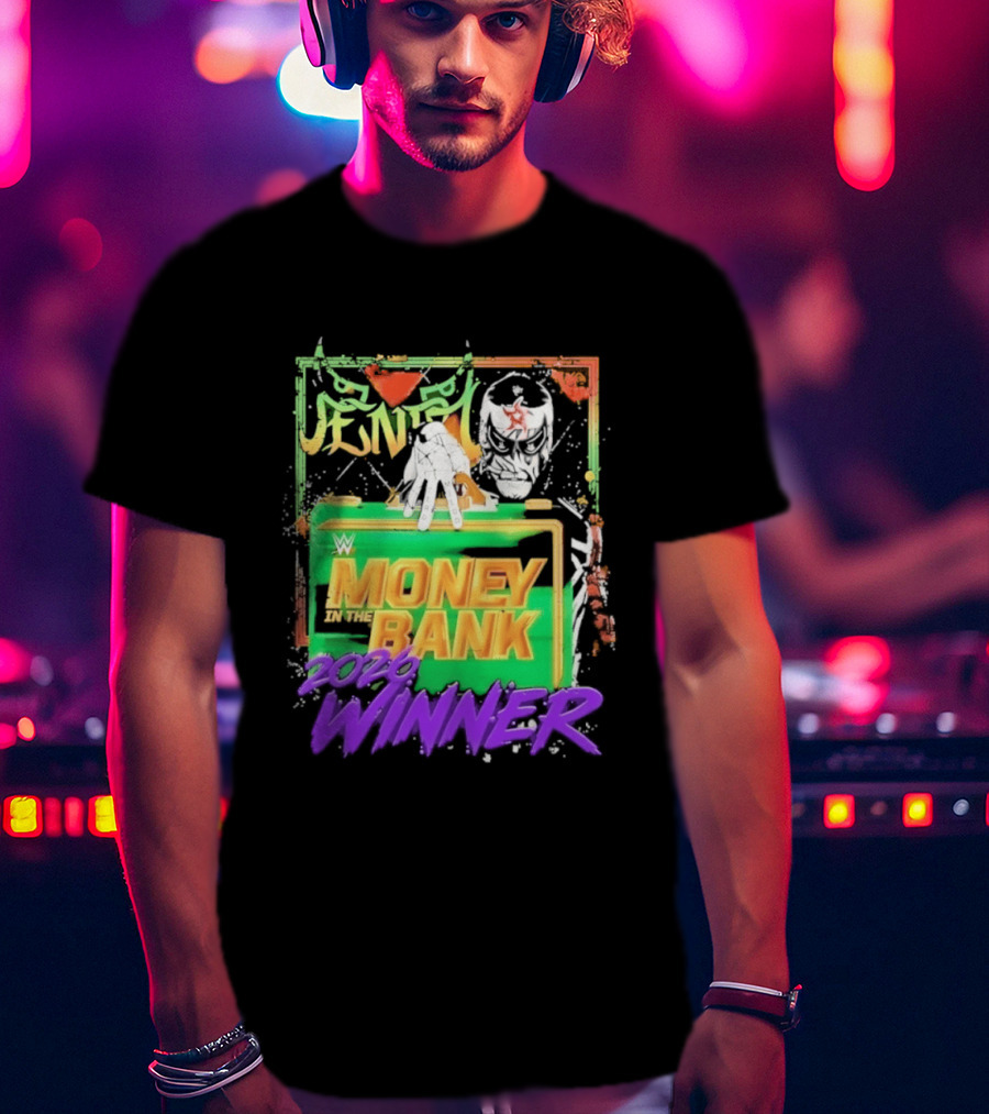 Pentagon Jr Money In The Bank 2026 Winner Wrestling T-Shirt