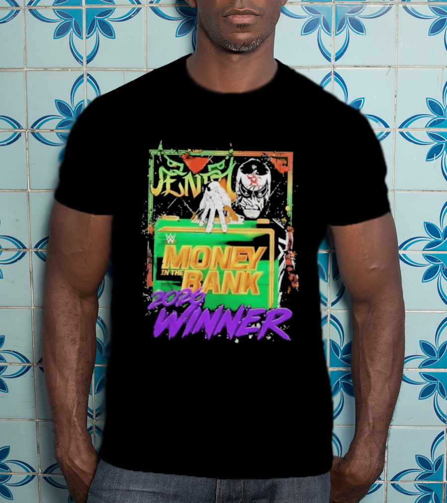 Pentagon Jr Money In The Bank 2026 Winner Wrestling T-Shirt