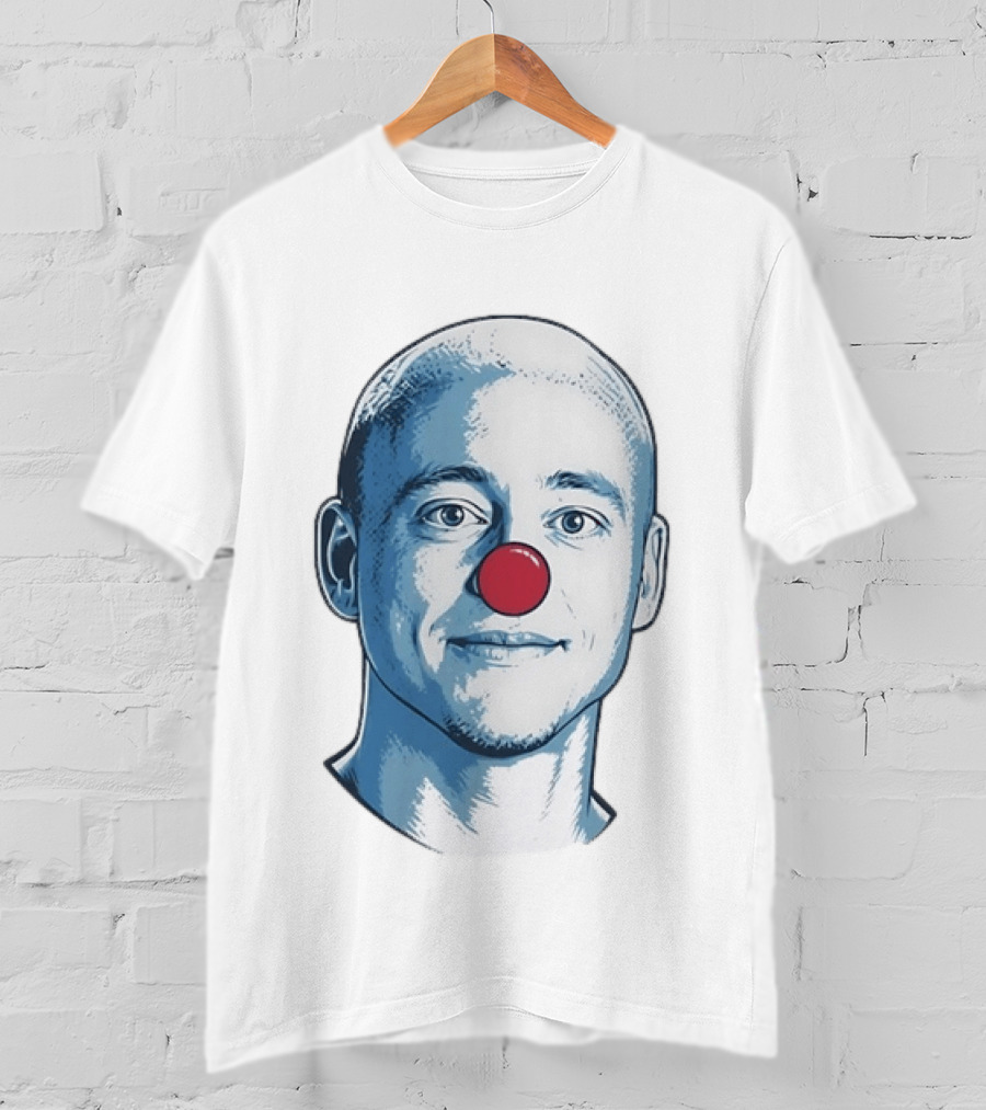 Joe Rogan With Red Nose Podcast Comedian T-Shirt
