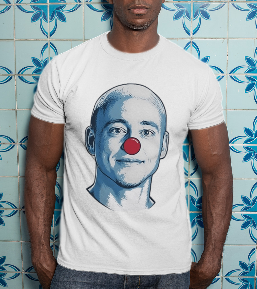 Joe Rogan With Red Nose Podcast Comedian T-Shirt