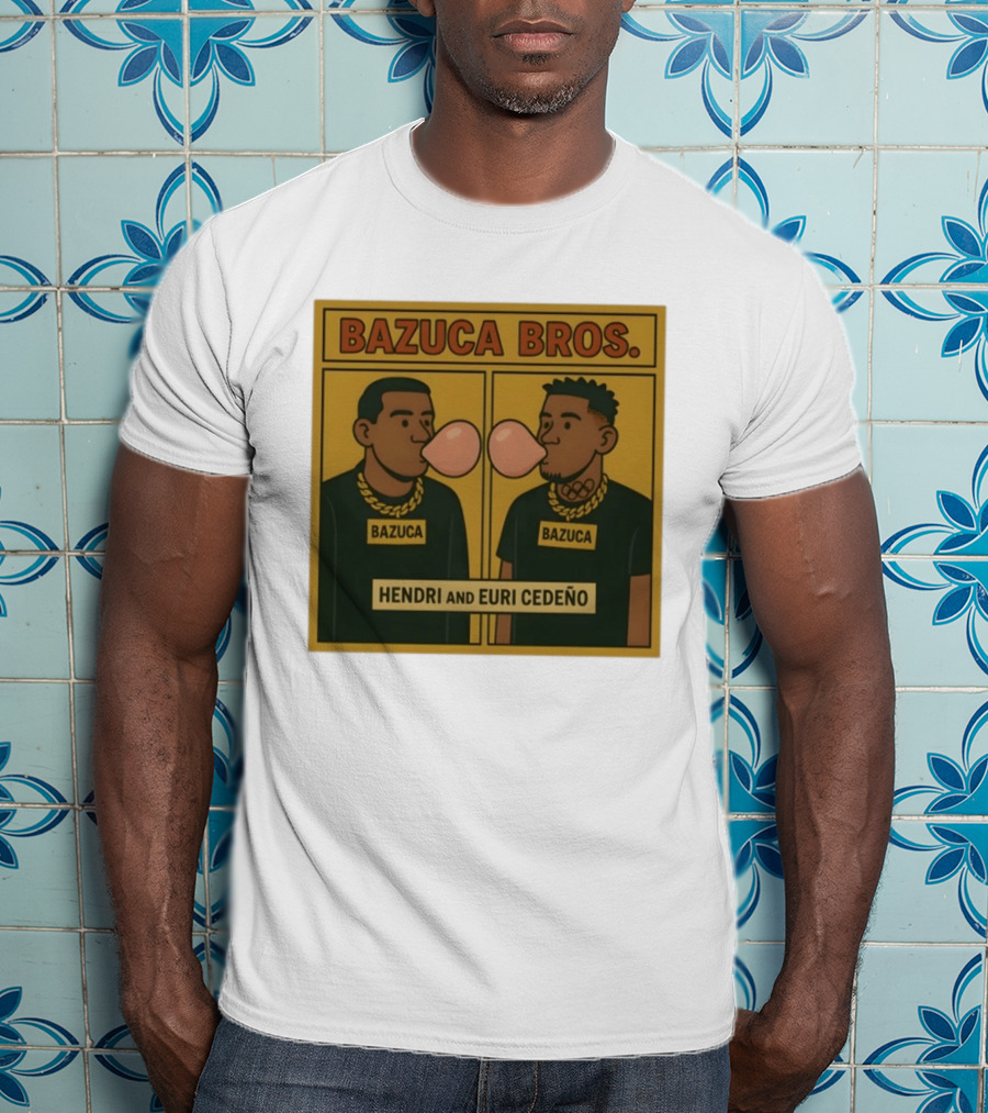 Bazuca Bros Hendri And Euri Cedeño Bubblegum Bazuca T-Shirt