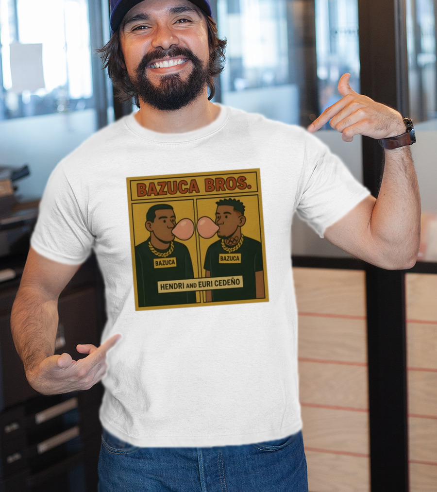 Bazuca Bros Hendri And Euri Cedeño Bubblegum Bazuca T-Shirt