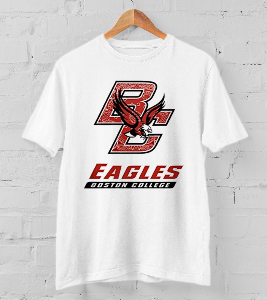 Boston College Eagles BC NCAA Red Eagle T-Shirt