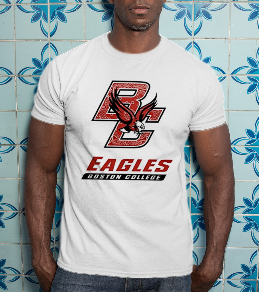 Boston College Eagles BC NCAA Red Eagle T-Shirt