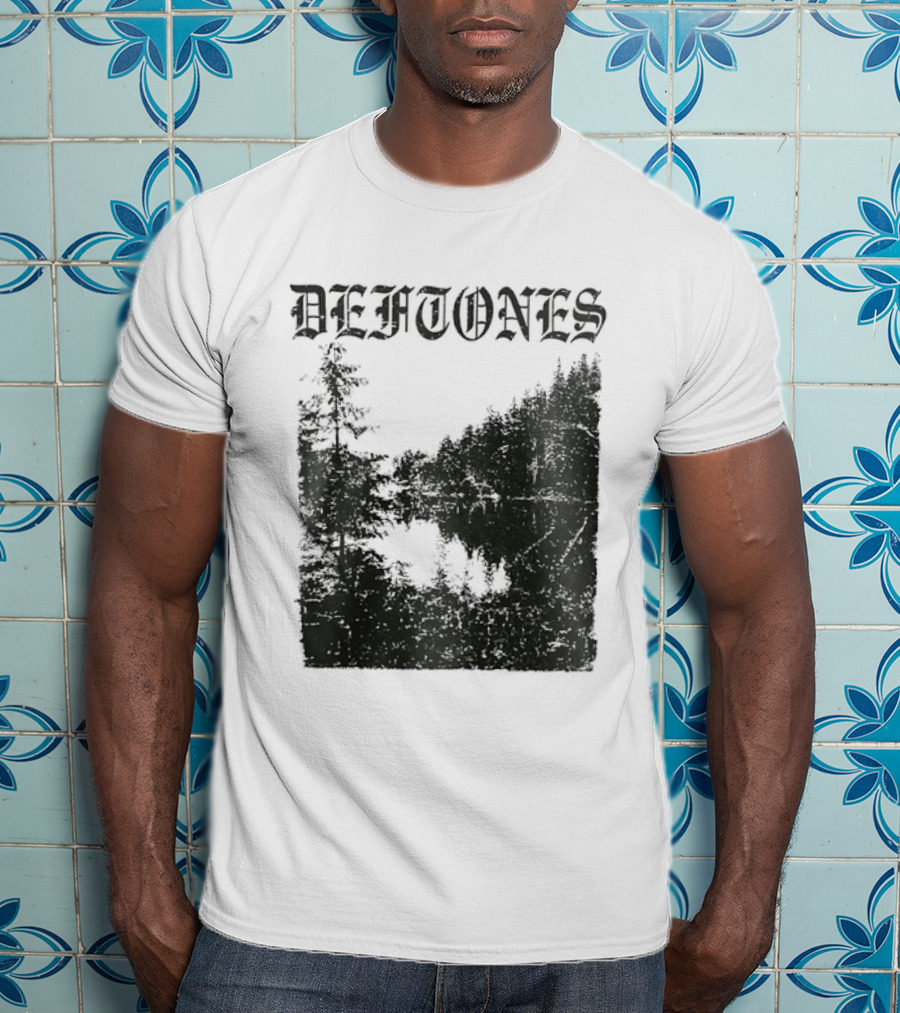 DEFTONES Forest Lake Landscape Alternative Metal T-Shirt