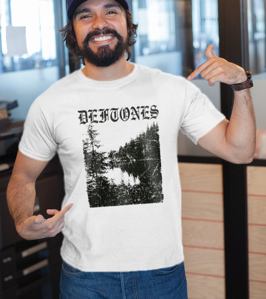 DEFTONES Forest Lake Landscape Alternative Metal T-Shirt