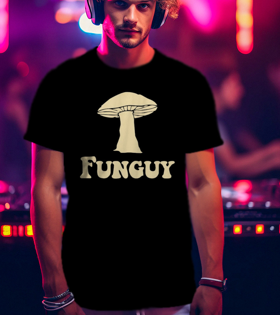 Funguy Mushroom Fungi Mycology Nature T-Shirt