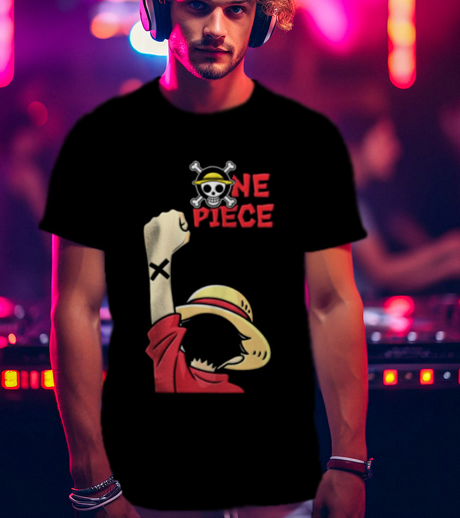 Neha Bora Luffy One Piece Straw Hat T-Shirt
