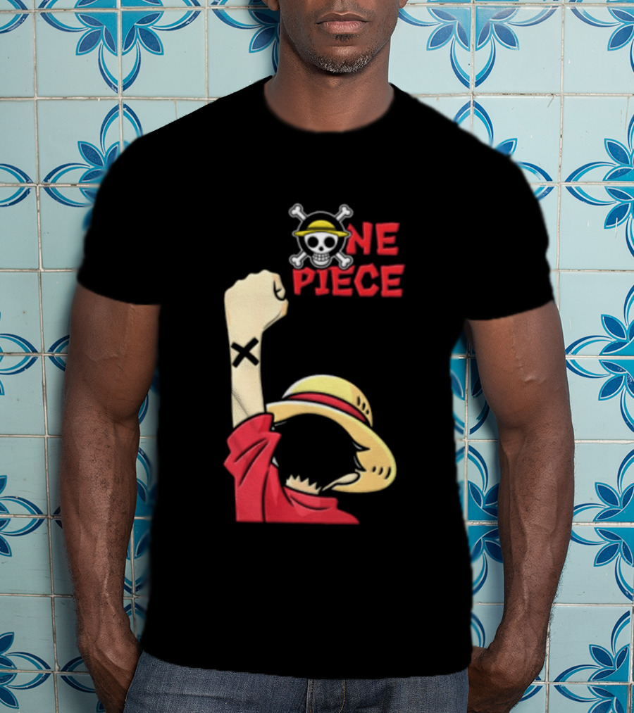 Neha Bora Luffy One Piece Straw Hat T-Shirt