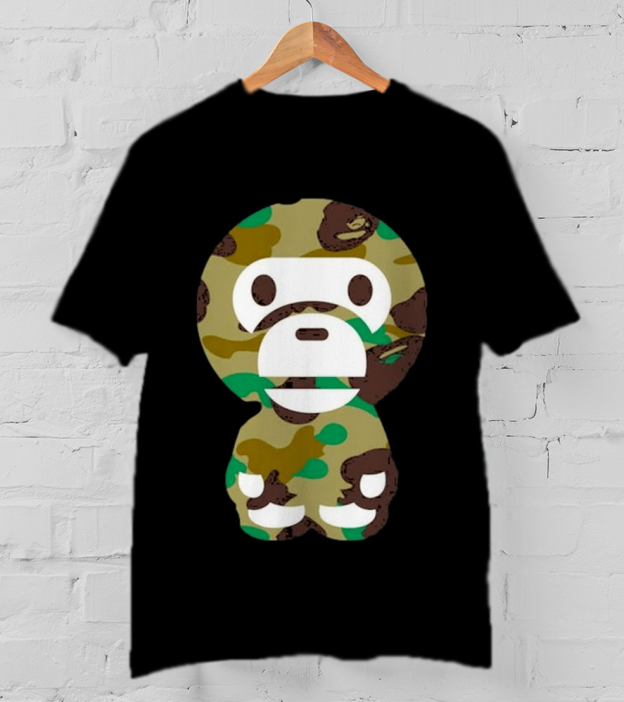 Big Baby Milo 1st Camo Bape T-Shirt