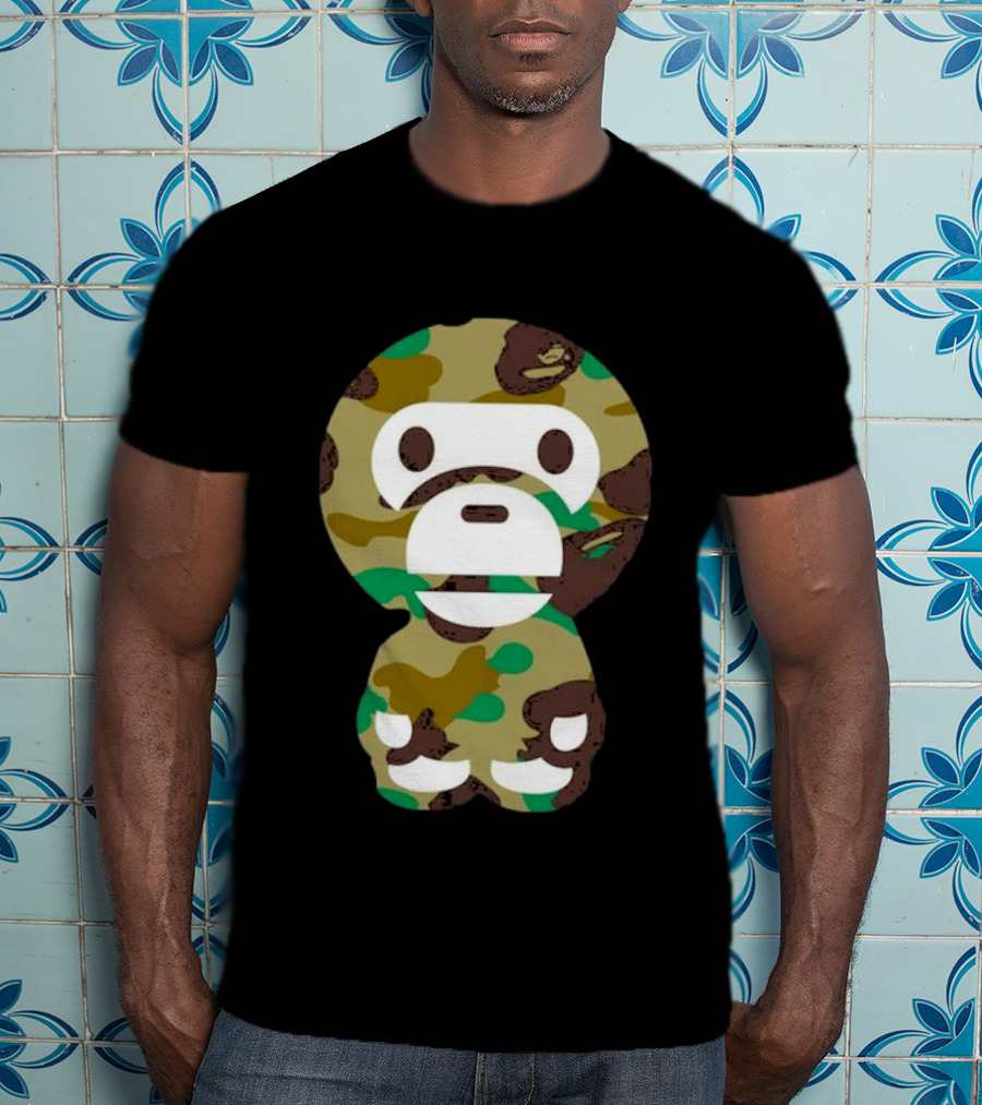 Big Baby Milo 1st Camo Bape T-Shirt