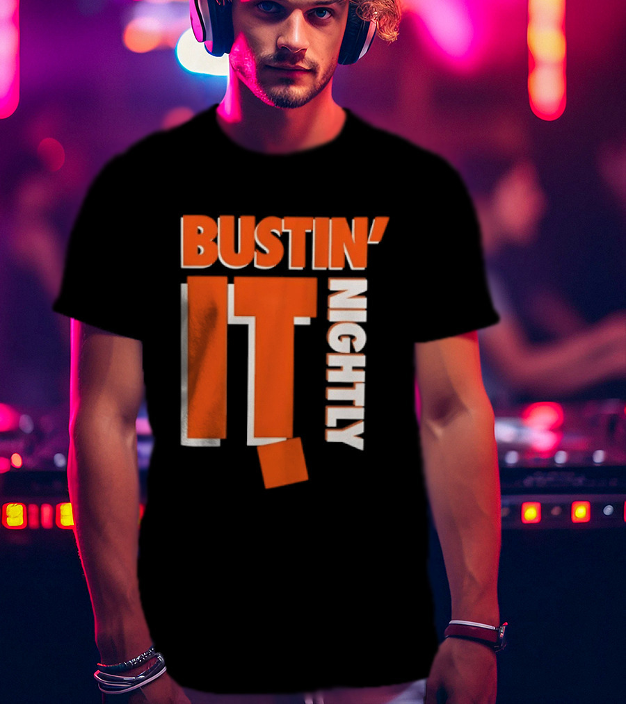 Bustin' It Nightly Sportswear Athletic T-Shirt