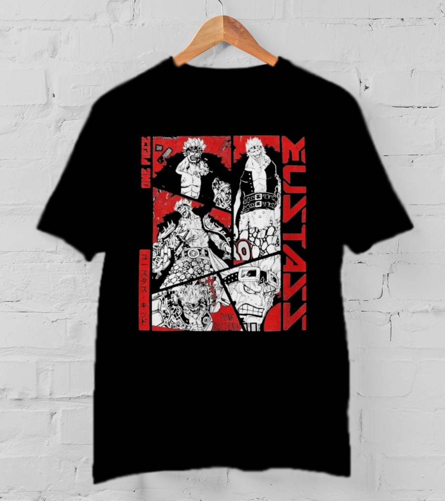 Eustass Kid Punk One Piece Washed T-Shirt