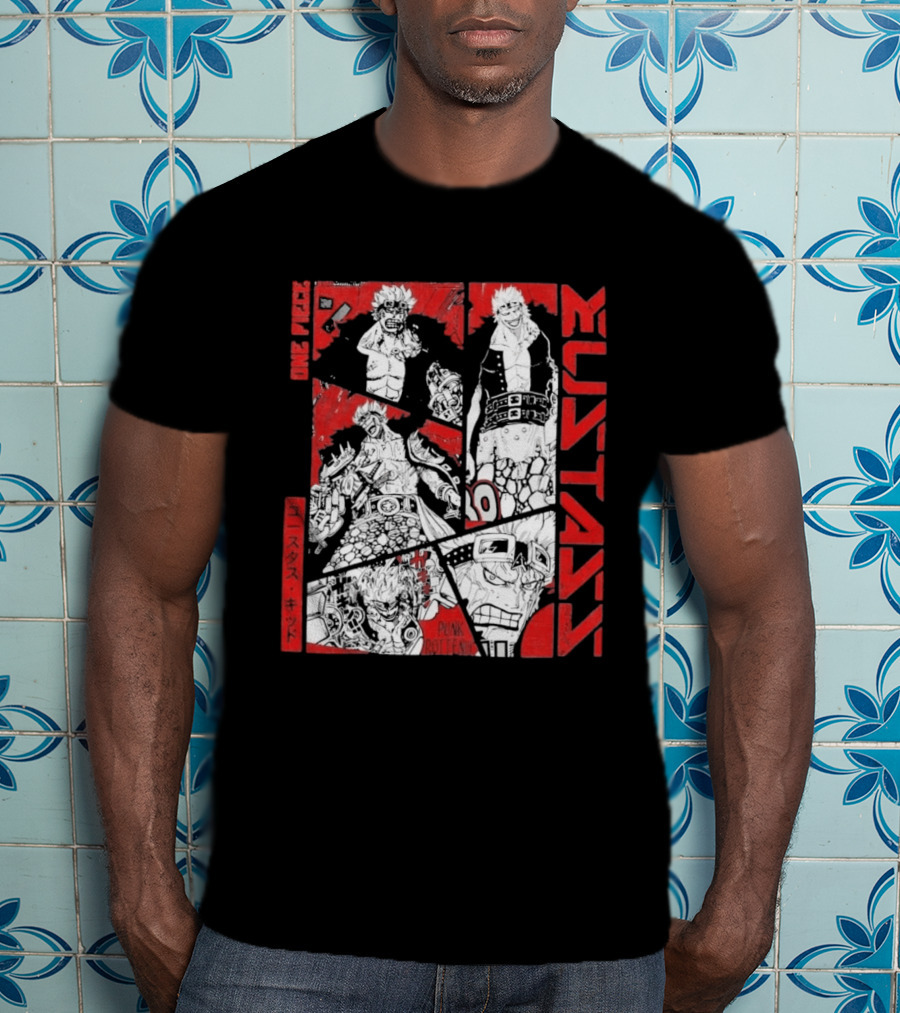 Eustass Kid Punk One Piece Washed T-Shirt