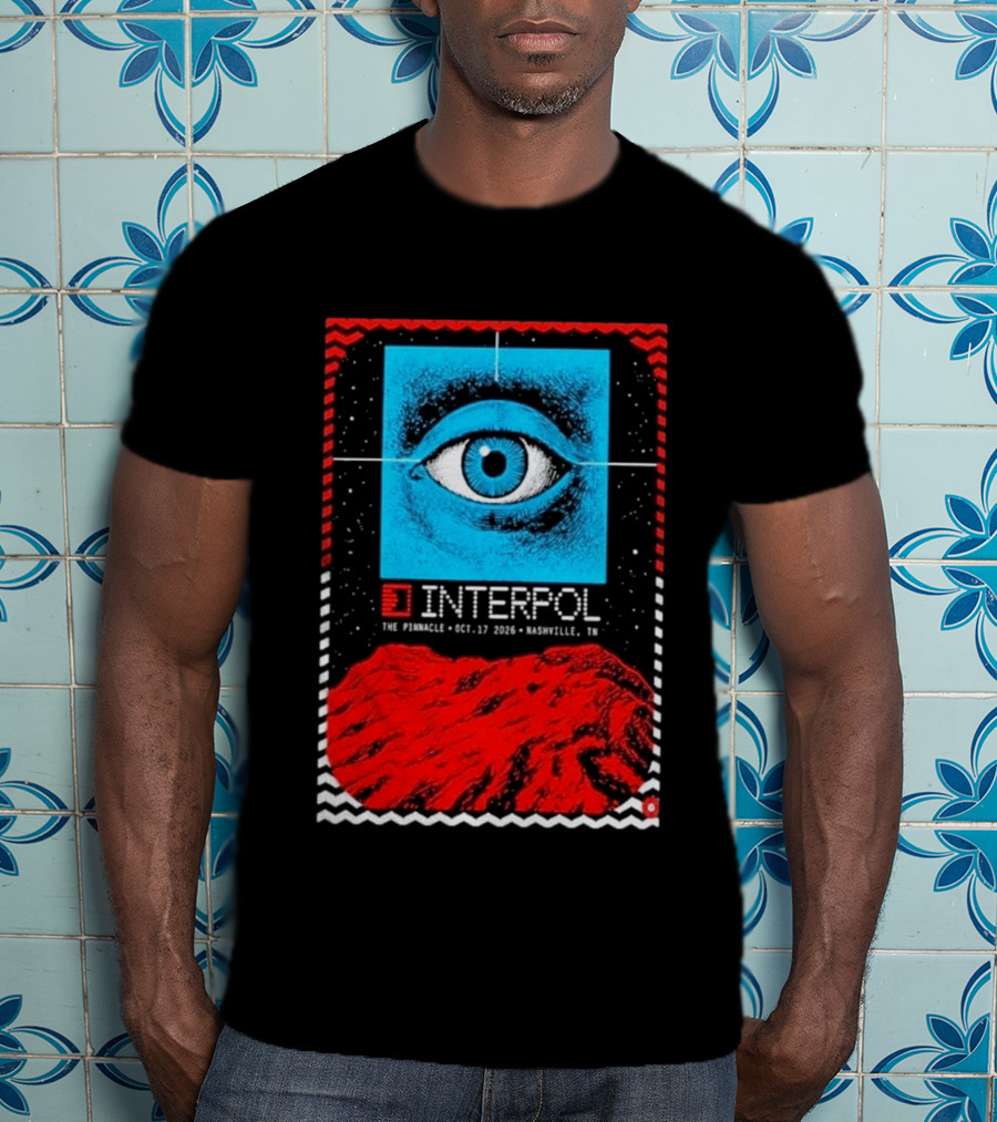Interpol Eyeball Event Nashville The Pinnacle October 17 2026 T-Shirt