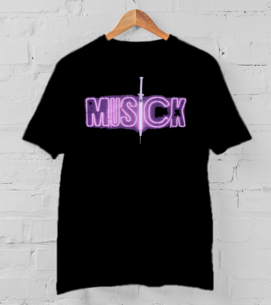 MUSICK Laibach Neon Syringe Concept T-Shirt