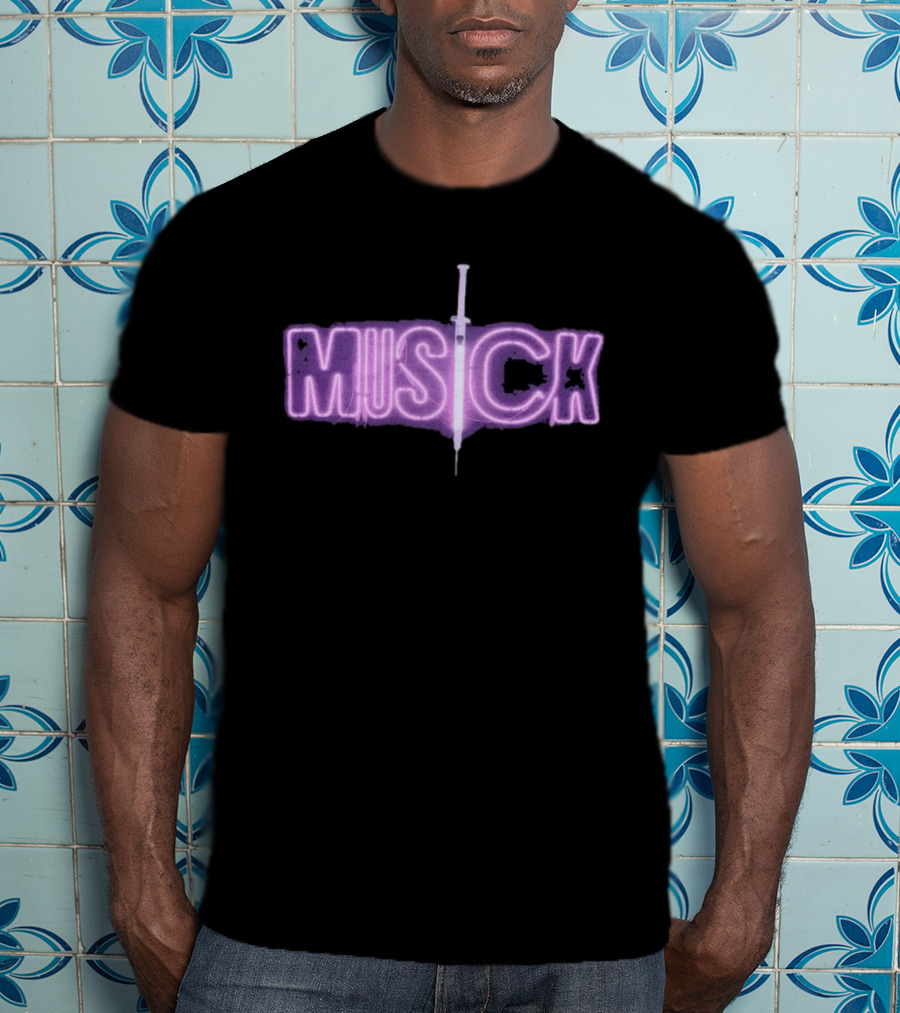 MUSICK Laibach Neon Syringe Concept T-Shirt