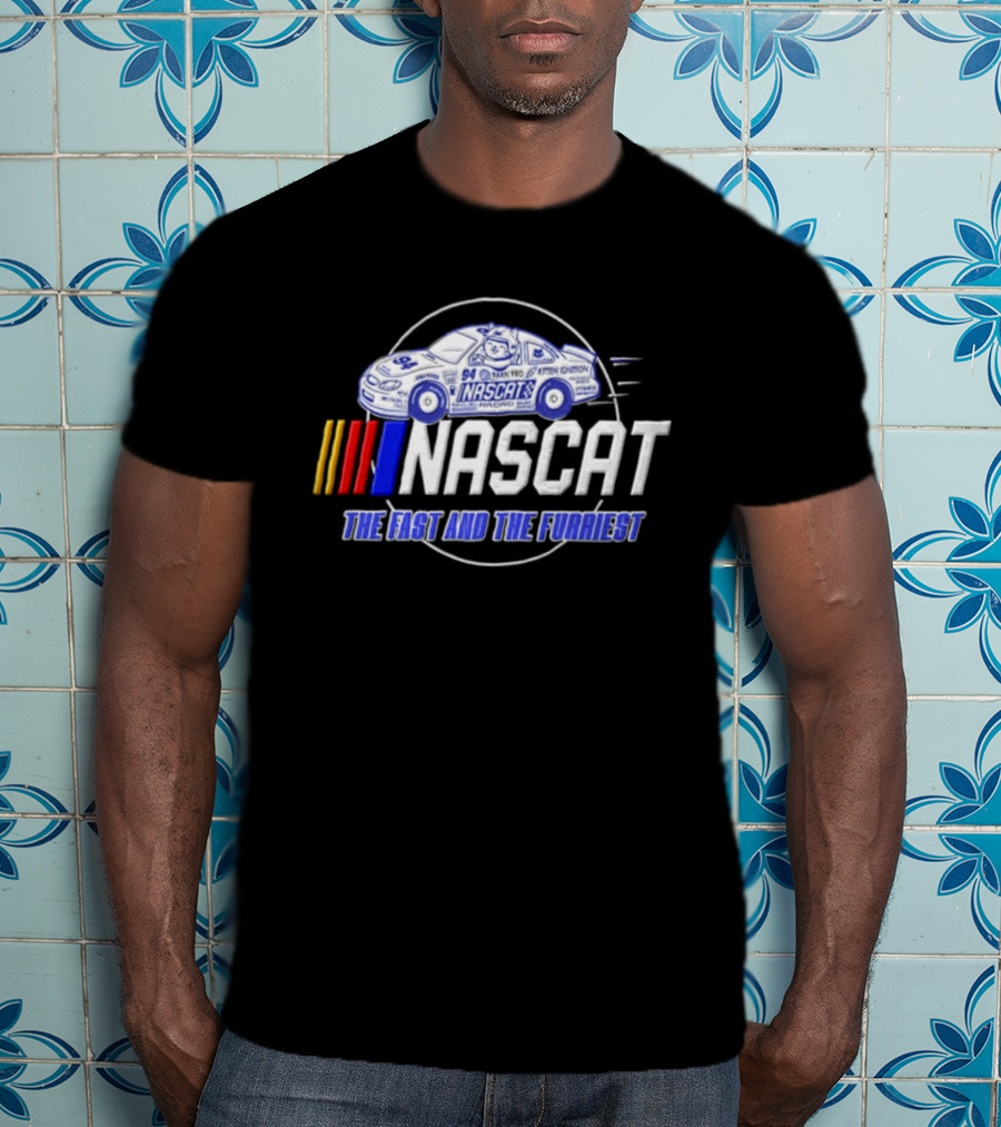 Nascat Racing The Fast And The Furriest 94 Kitten Ignition Tuna Power Catnip Yarn T-Shirt