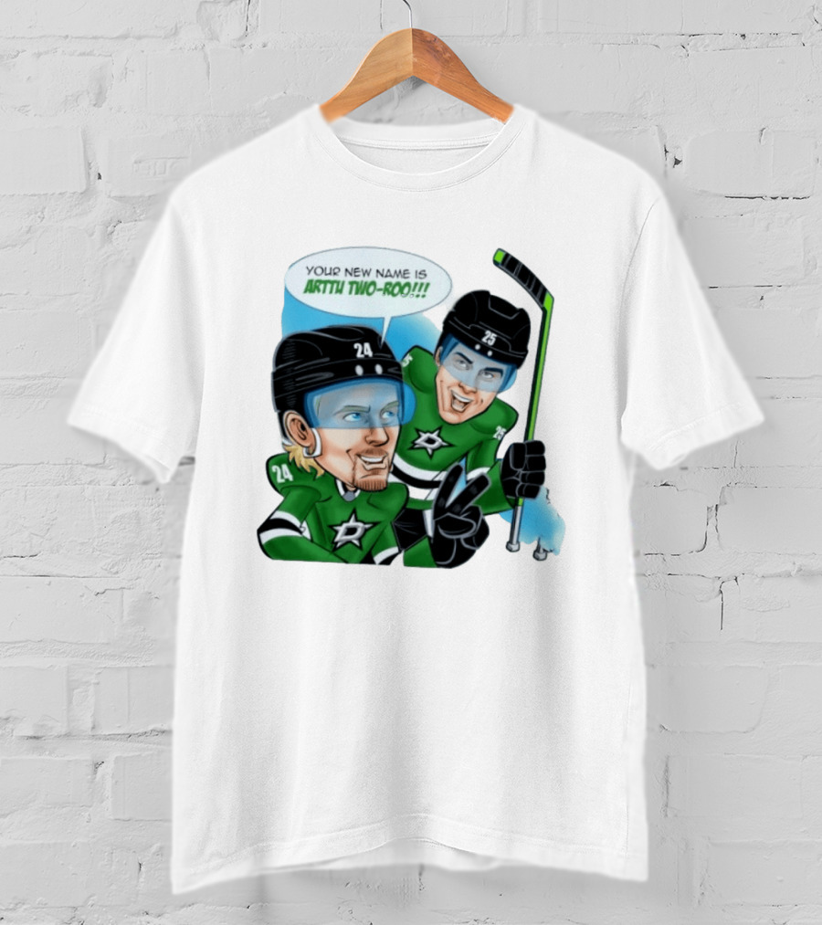 Arttu Two Roo Dallas Stars Hockey Players 24 25 T-Shirt