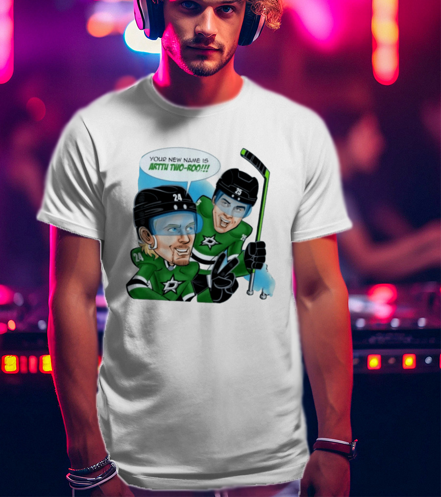 Arttu Two Roo Dallas Stars Hockey Players 24 25 T-Shirt