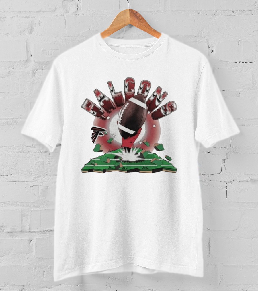 Atlanta Falcons Football Explode 2026 Clubhouse Fan Gear T-Shirt