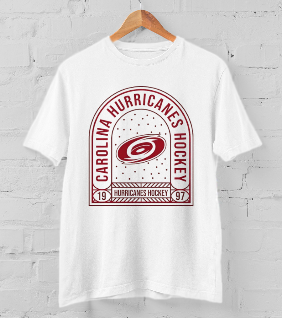 Carolina Hurricanes Hockey 1997 NHL Retro Team T-Shirt