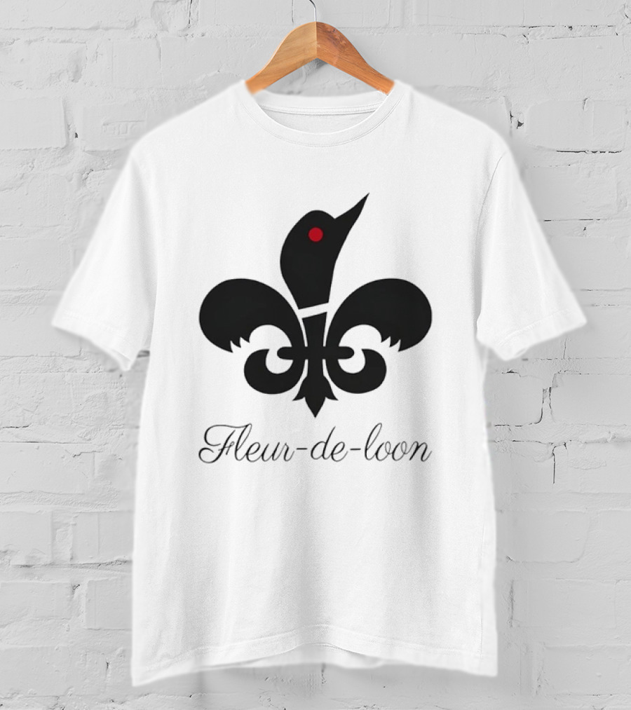 Fleur De Loon Minnesota Loon Bird T-Shirt