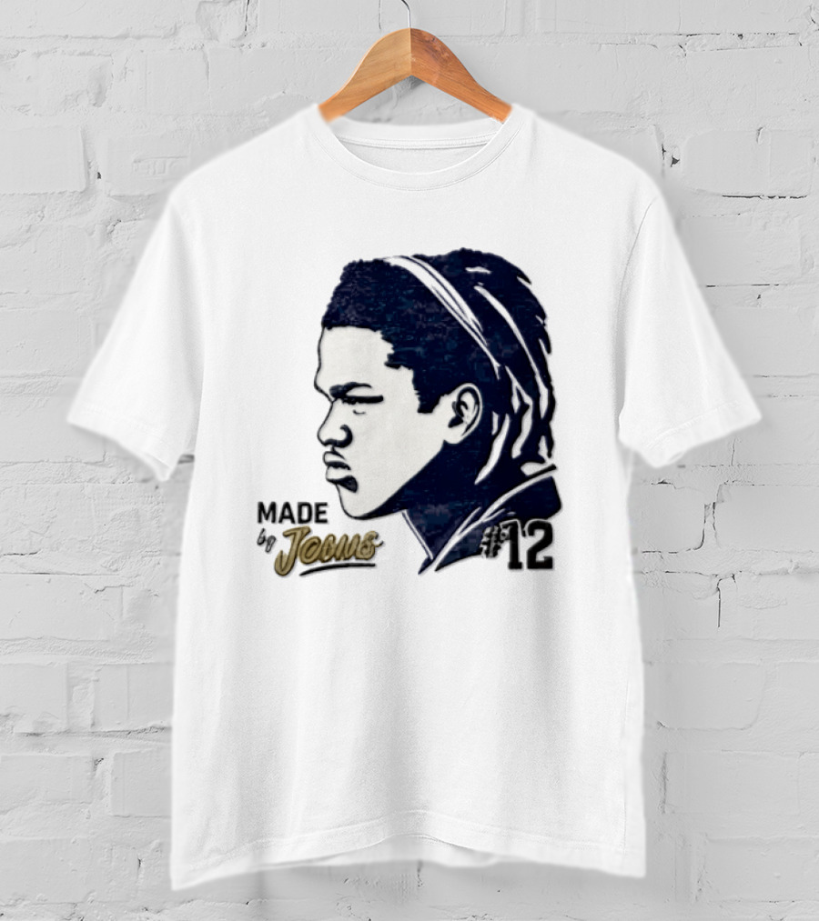 Milwaukee Brewers Made For Jesus 12 Baseball T-Shirt