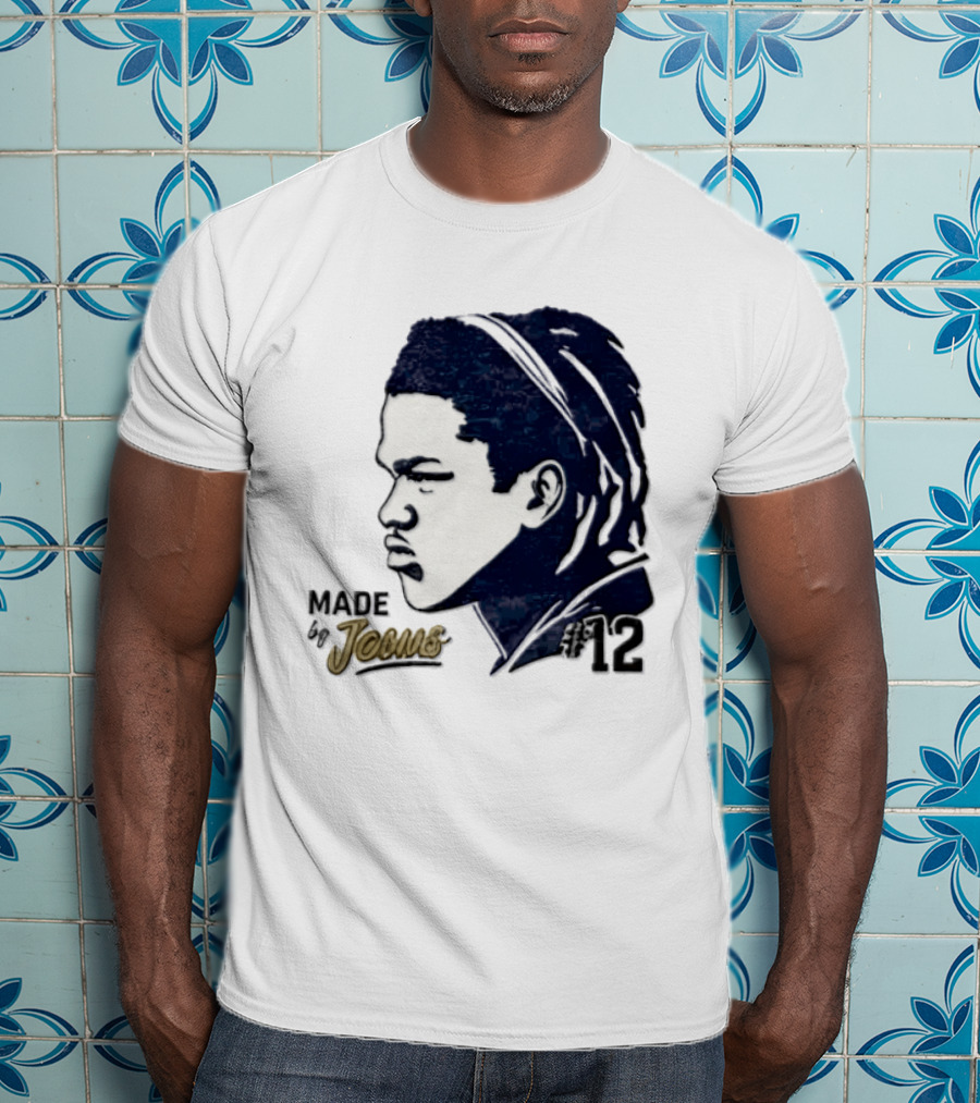 Milwaukee Brewers Made For Jesus 12 Baseball T-Shirt