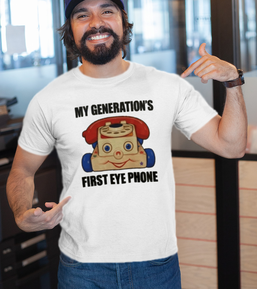 My Generation's First Eye Phone Toy Telephone Retro Nostalgia T-Shirt