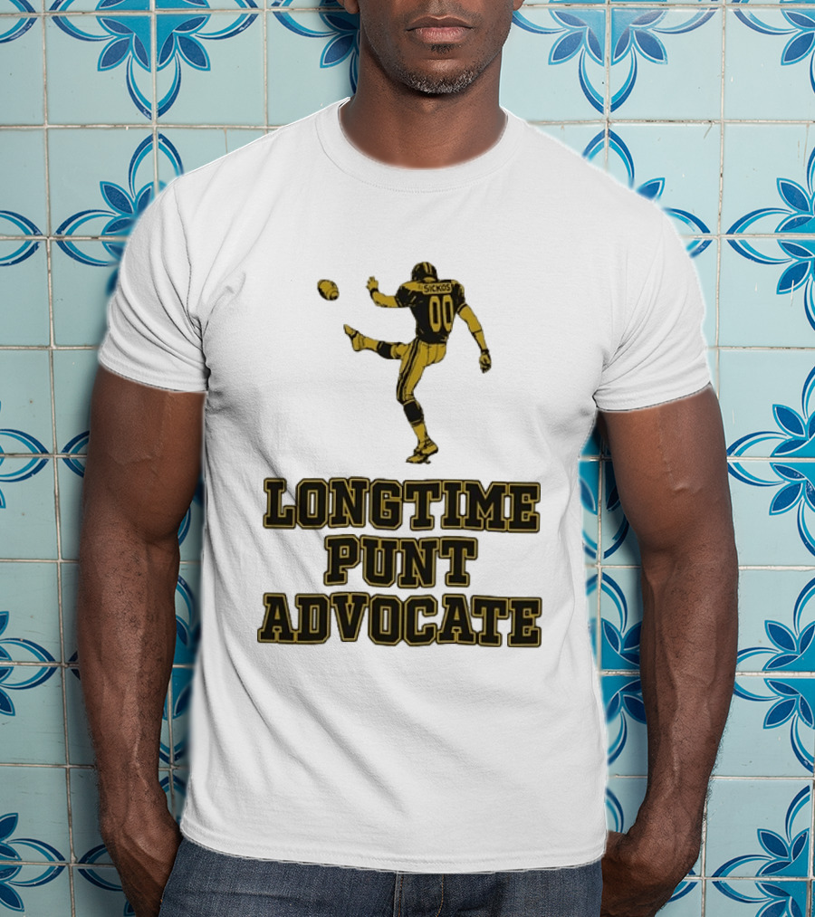 Sickos Committee Longtime Punt Advocate Kick Retro Football Fan T-Shirt
