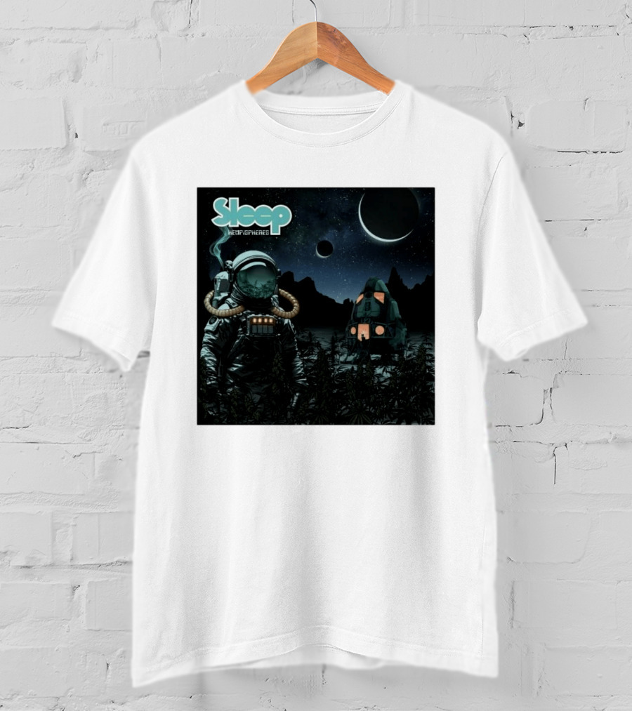 Sleep Hempispheres Space Doom Metal Stoner Band Album T-Shirt