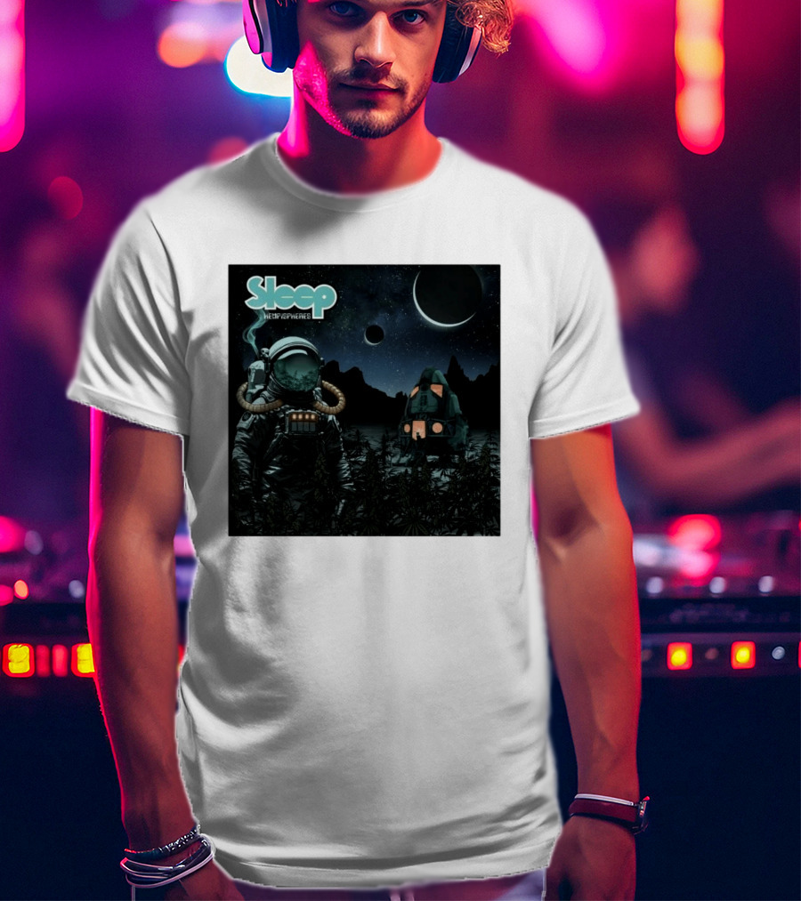 Sleep Hempispheres Space Doom Metal Stoner Band Album T-Shirt