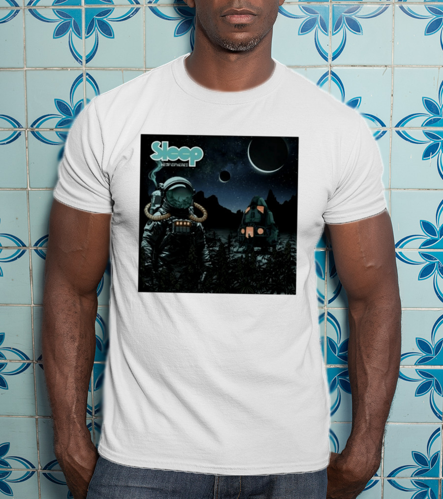 Sleep Hempispheres Space Doom Metal Stoner Band Album T-Shirt