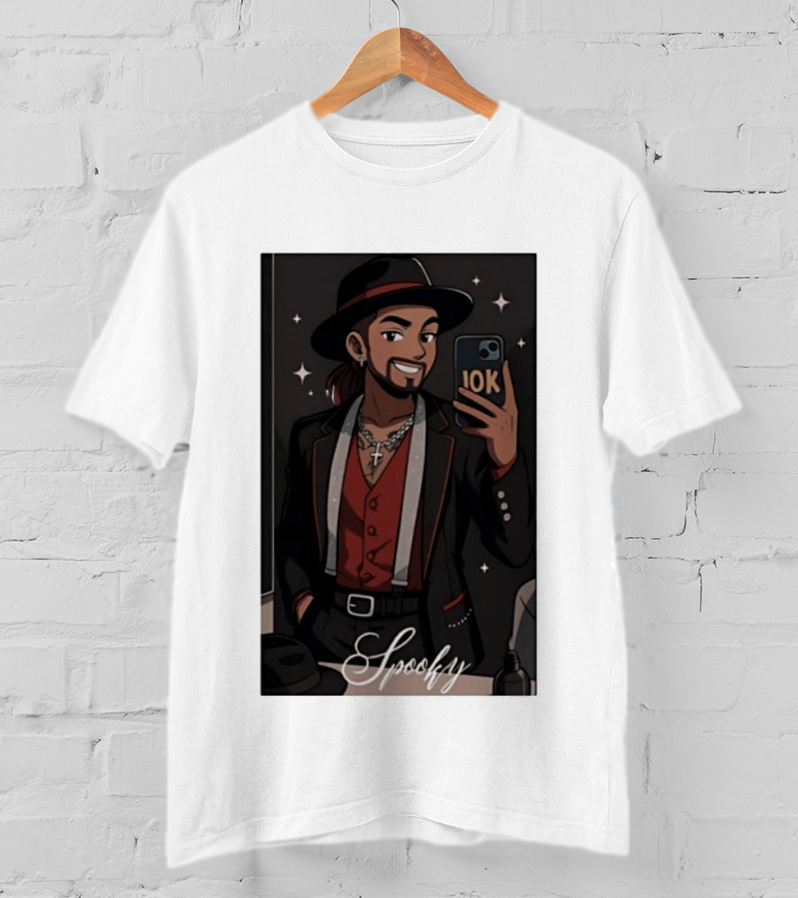 Spooky 10K Selfie Mirror Anime T-Shirt
