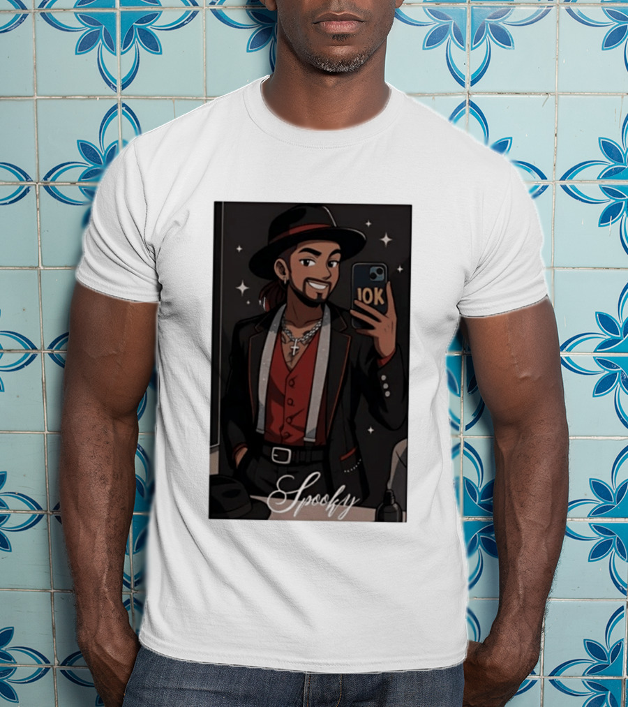 Spooky 10K Selfie Mirror Anime T-Shirt