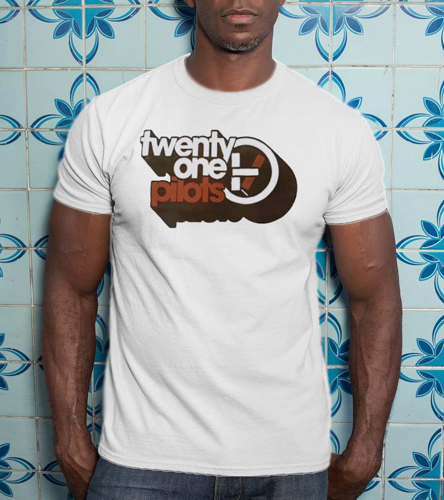 Twenty One Pilots Logo Alternative Rock Band Merchandise T-Shirt