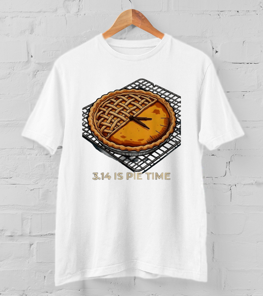 Pi Day 3.14 Is Pie Time Math Mathematics T-Shirt