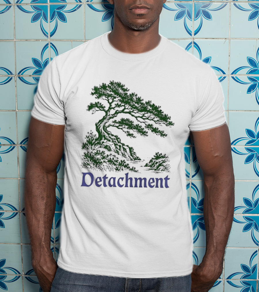Detachment Bonsai Tree Zen Mindfulness T-Shirt