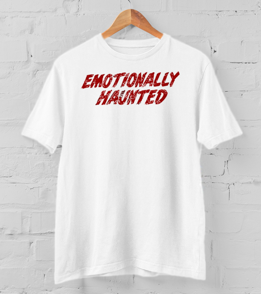 Emotionally Haunted Moody Aesthetic Grunge T-Shirt