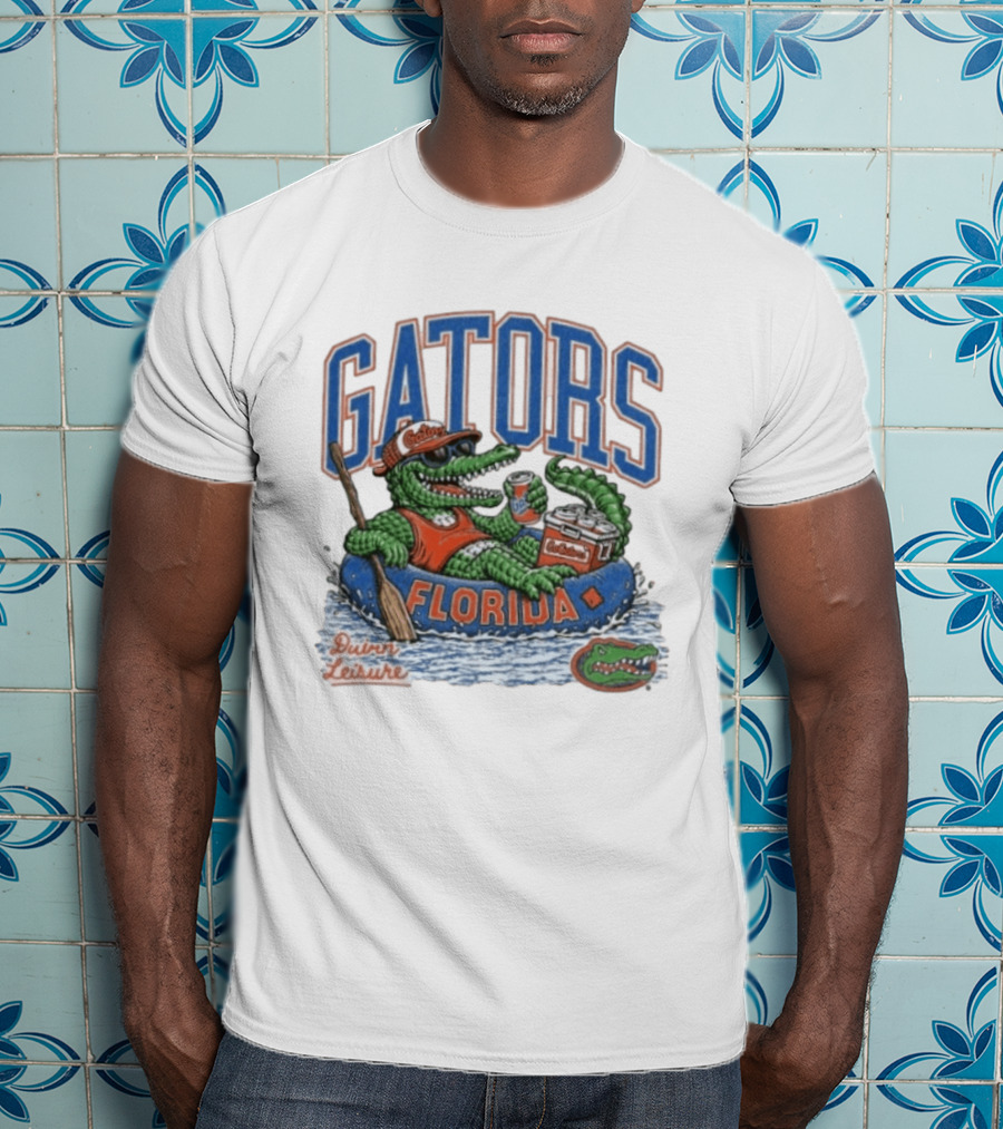 Florida Gators Tubing Relaxation Gator Spirit College Sports T-Shirt