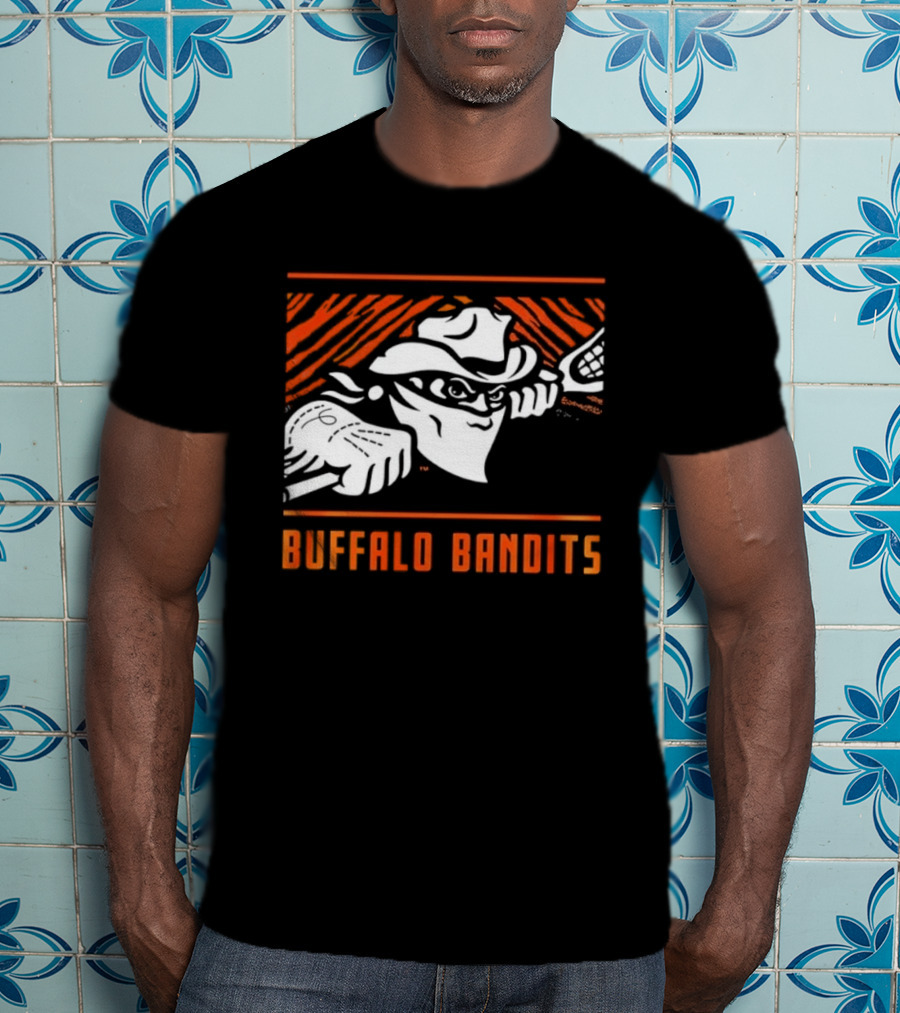 Buffalo Bandits Lacrosse NLL Banditland Cowboy T-Shirt