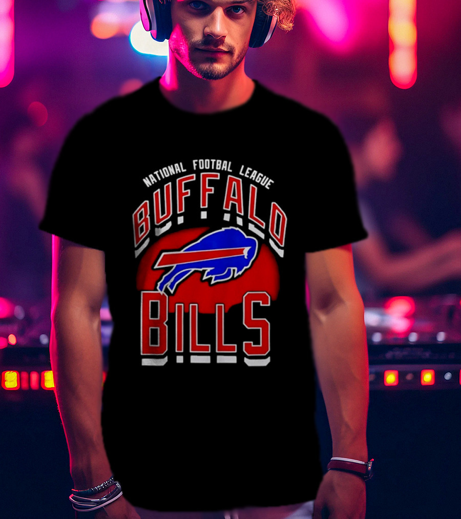 Buffalo Bills National Football League Team Iconic Buffalo T-Shirt