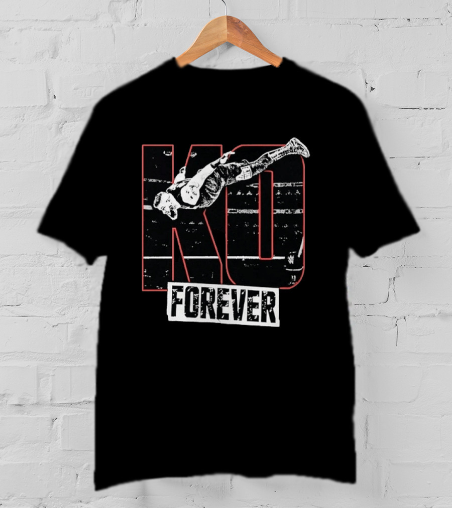 Kevin Owens KO Forever WWE Wrestling Flying Dive T-Shirt