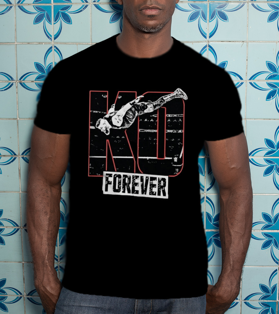 Kevin Owens KO Forever WWE Wrestling Flying Dive T-Shirt